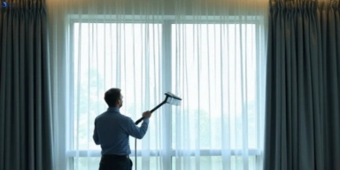 Commercial curtain steam cleaning service warrawong-nsw hotels offices